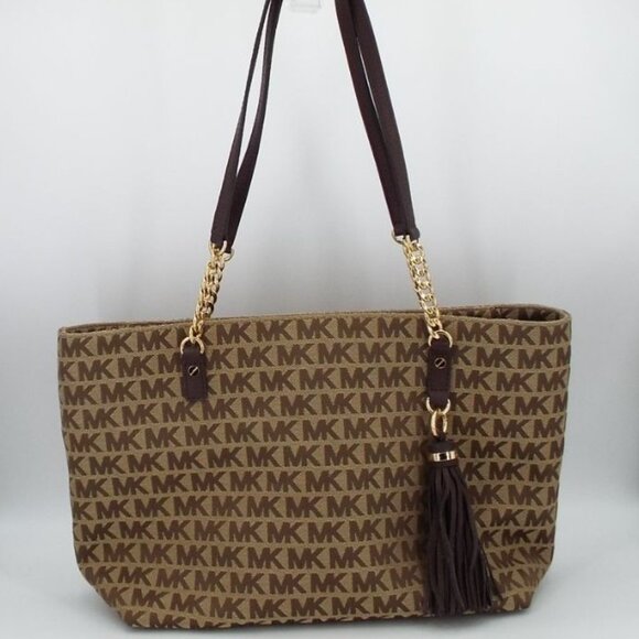 MICHAEL Michael Kors Jet Set Tassel Chain Tote Bag New/Detached Tag - Picture 3 of 14